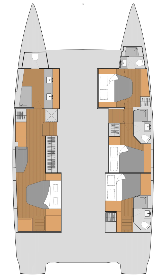 Vermietung Katamaran Fountaine Pajot mit Führerschein