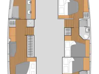 Vermietung Katamaran Fountaine Pajot mit Führerschein