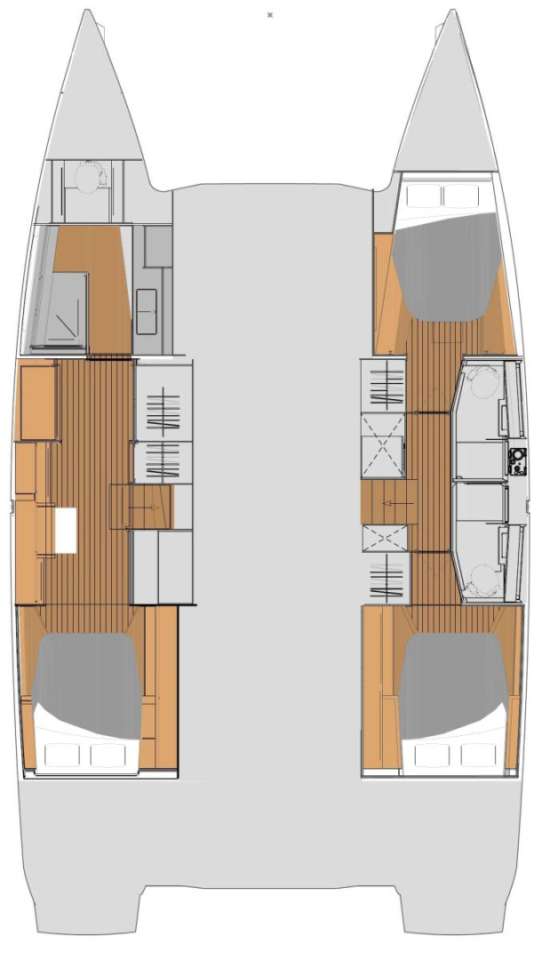 Katamaran mieten in Road Town - Fountaine Pajot Elba 45