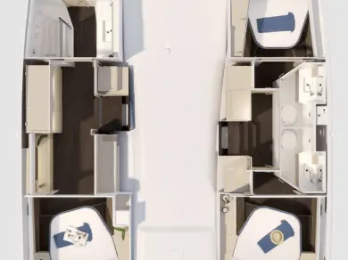 Katamaran mieten in Road Town - Fountaine Pajot Fountaine Pajot FP 41 Maesto 3 