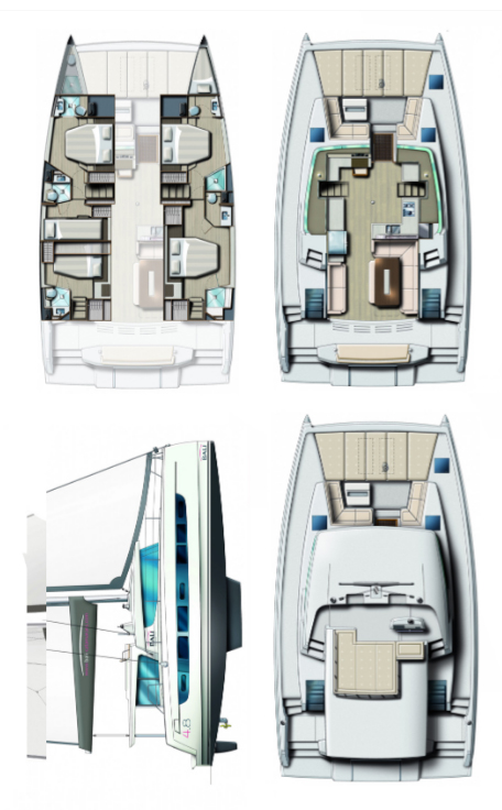 YachtCharter in Marmaris - Bali Bali 4.8 auf SamBoat