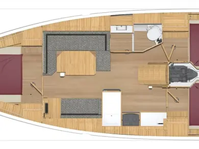 Boot mieten La Rochelle günstig Bavaria C38