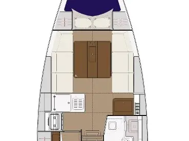 Vermietung Segelboot Dufour mit Führerschein