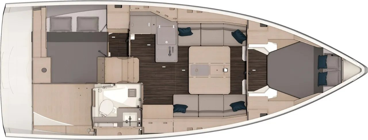 YachtCharter in Palermo - Dufour Dufour 37 auf SamBoat