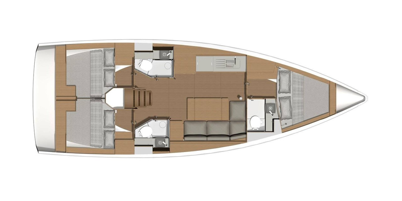 Segelboot mieten in Cagliari - Dufour Dufour 390 GL