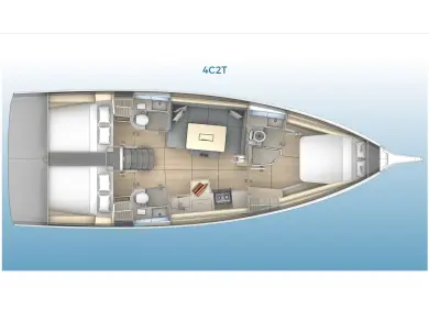 Vermietung Segelboot Dufour mit Führerschein