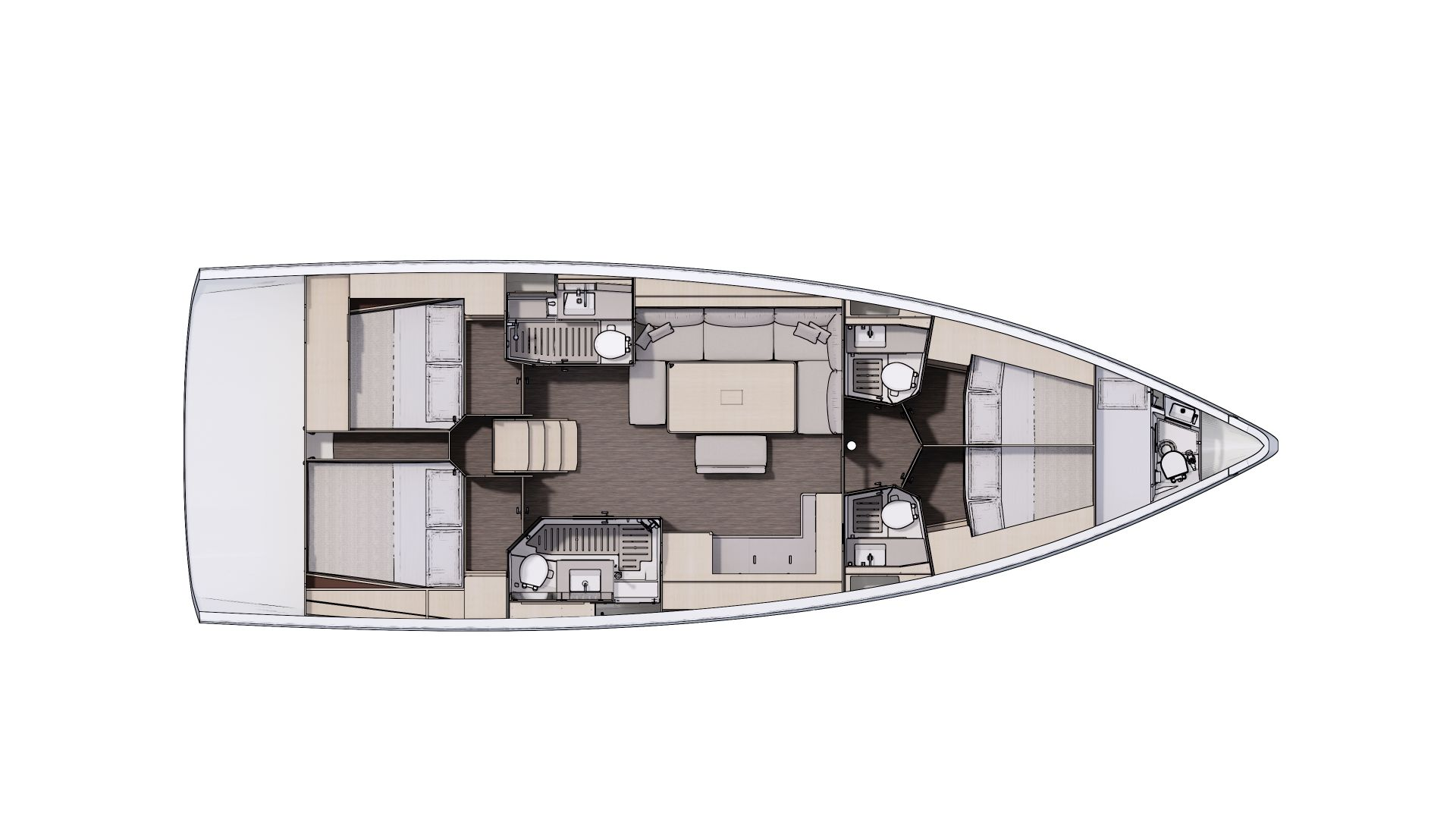 Vermietung Segelboot Dufour mit Führerschein
