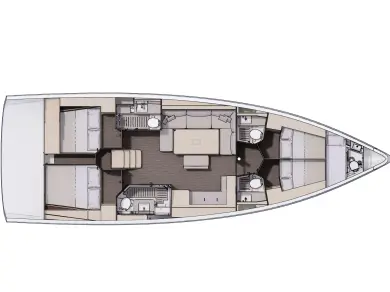 Vermietung Segelboot Dufour mit Führerschein