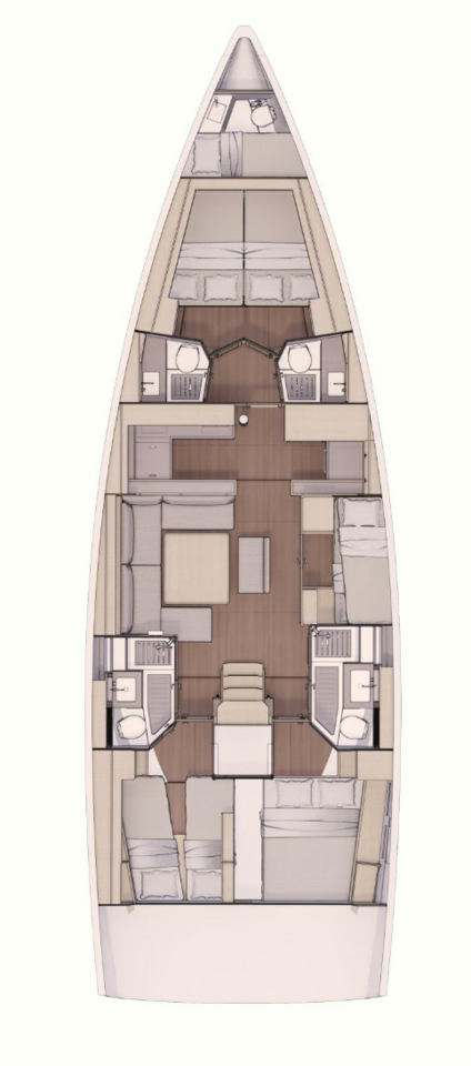 Dufour Dufour 530 mieten Cagliari