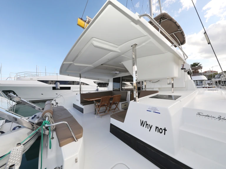 Vermietung Katamaran Fountaine Pajot mit Führerschein
