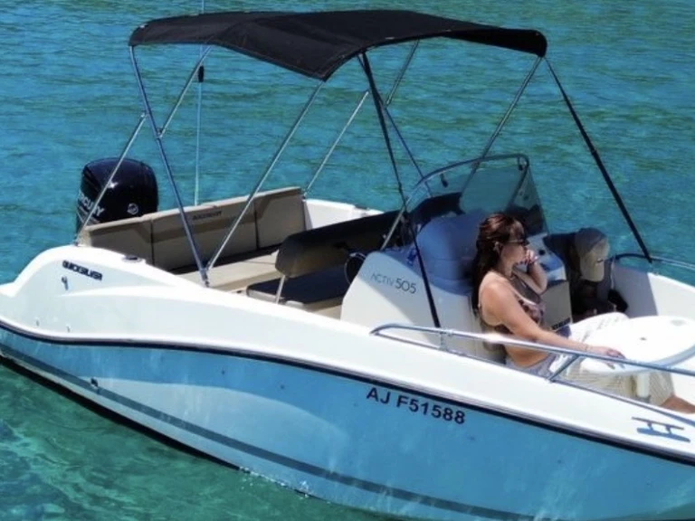 Ein Quicksilver Activ 505 Open mieten in Saint-Aygulf