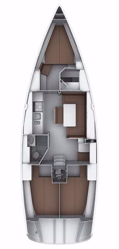 Vermietung Segelboot Bavaria mit Führerschein