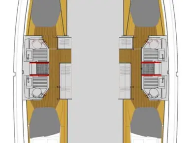 YachtCharter in Trogir - Fountaine Pajot Astrea 42 auf SamBoat