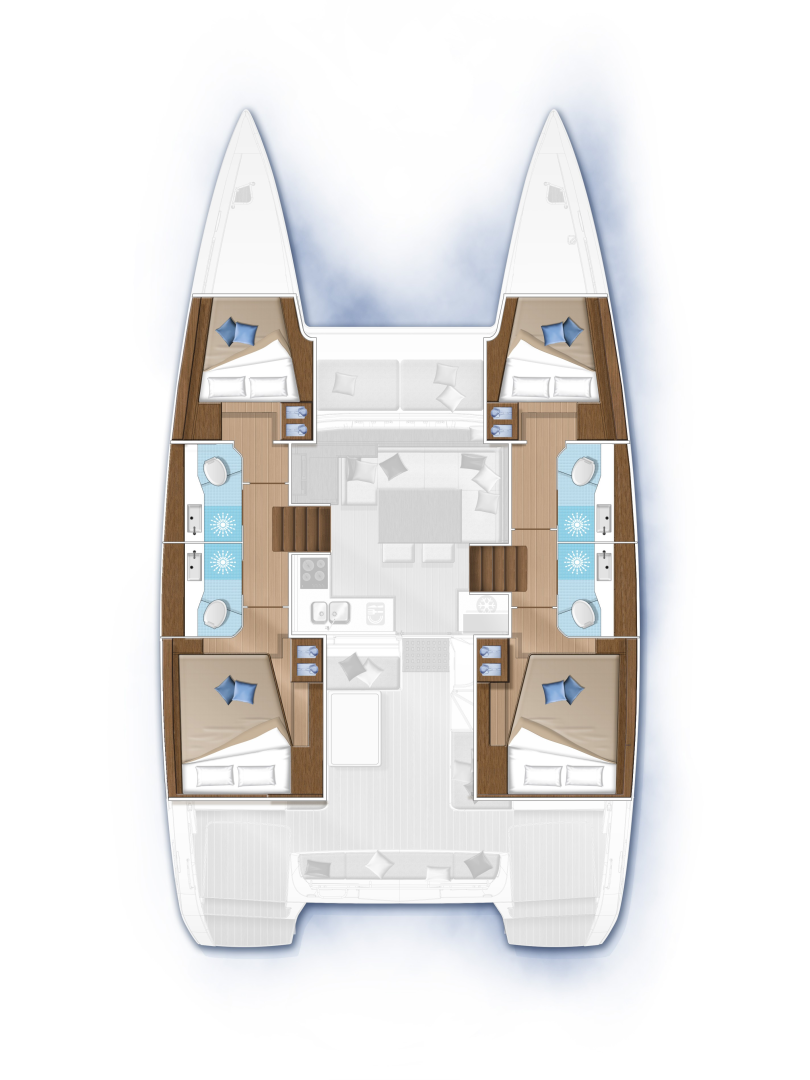 Boot mieten Trogir günstig Lagoon 40