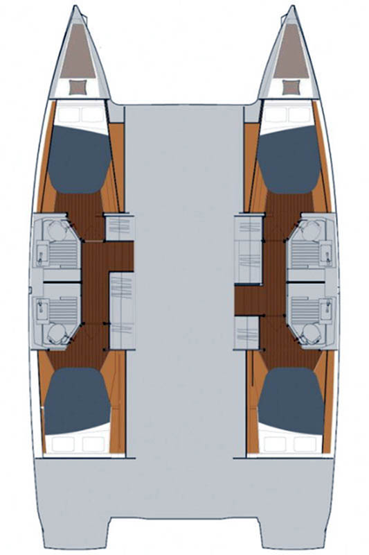 Ein Fountaine Pajot Astrea 42 mieten in Seget Donji