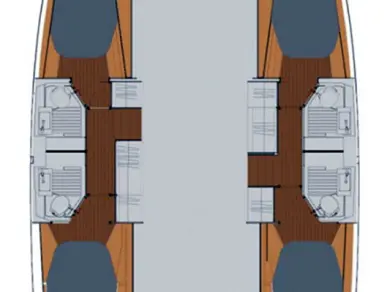 Ein Fountaine Pajot Astrea 42 mieten in Seget Donji