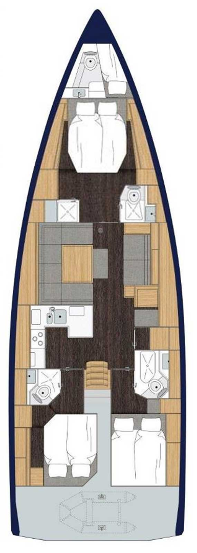 Ein Bavaria Cruiser 50 mieten in Split