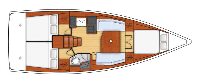 Segelboot mit oder ohne Skipper Bénéteau mieten in Biograd na Moru