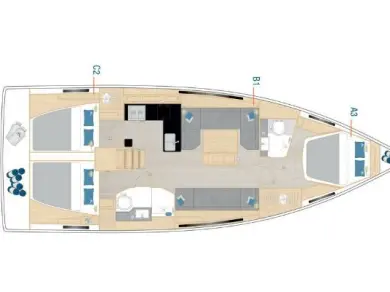YachtCharter in Pirovac - Hanse Hanse 410 auf SamBoat