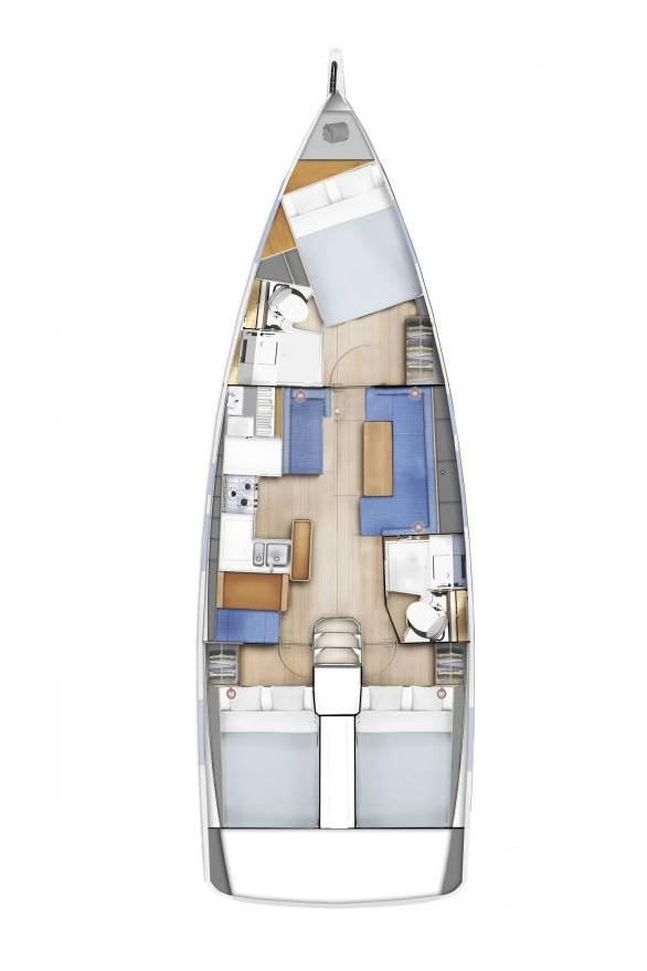 Bootsverleih Jeanneau Sun Odyssey 410 Lavrion Samboat