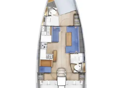 Bootsverleih Jeanneau Sun Odyssey 410 Lavrion Samboat
