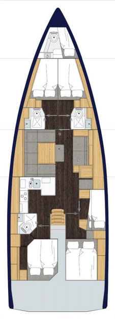 Vermietung Segelboot Bavaria mit Führerschein