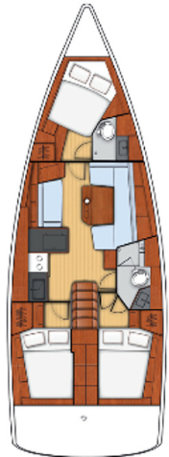 YachtCharter in Göcek - Bénéteau Oceanis 41.1 auf SamBoat