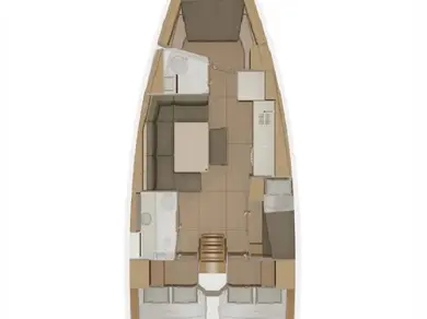 Bootsverleih Dufour Dufour 430 Grand Large Seget Donji Samboat