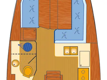 Jeanneau Sun Odyssey 389 mieten Rogoznica