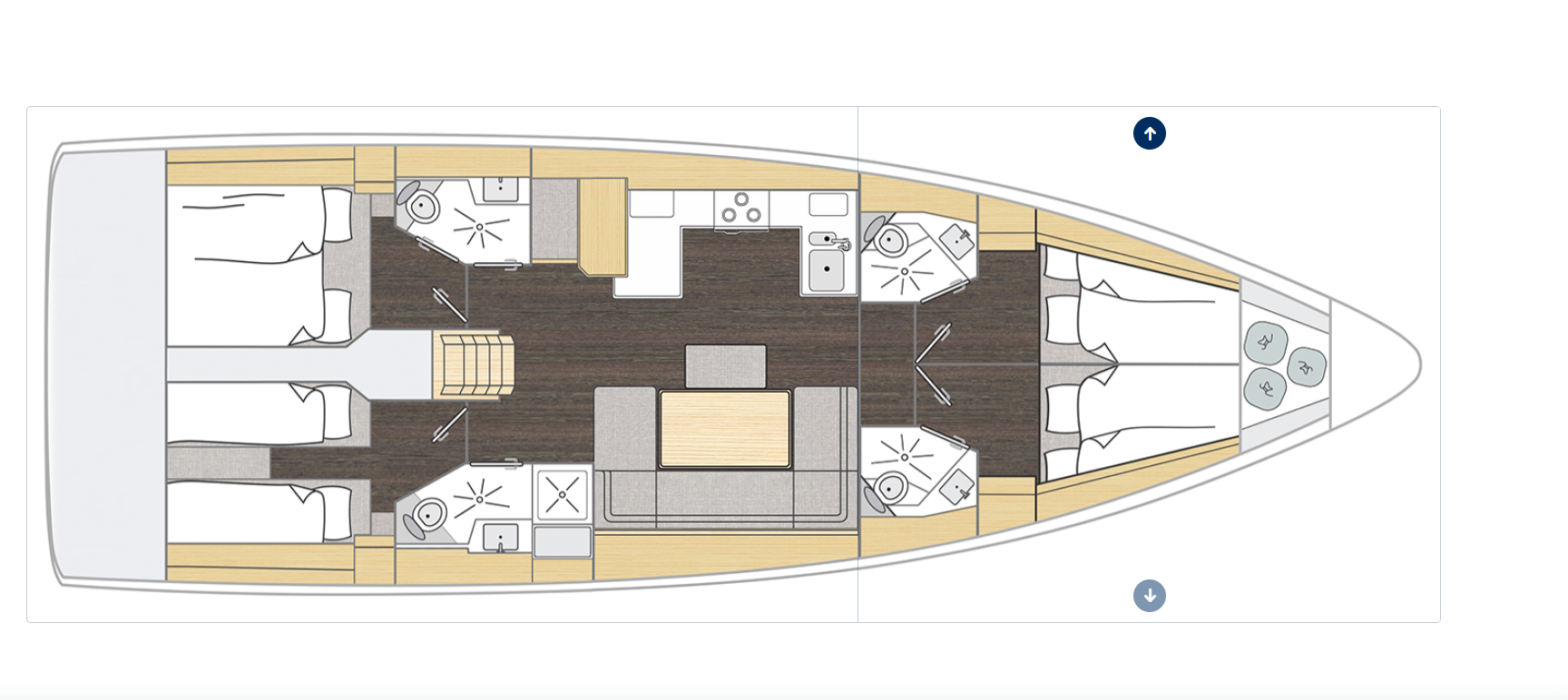 Vermietung Segelboot Bavaria mit Führerschein