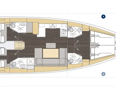 Vermietung Segelboot Bavaria mit Führerschein