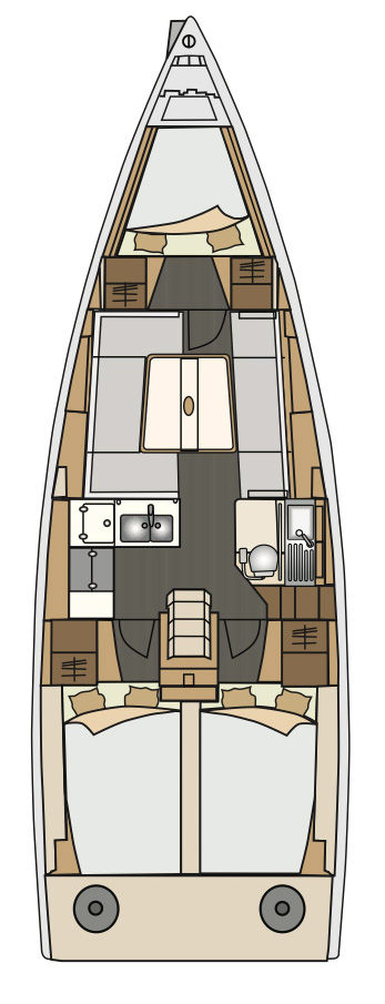 Segelboot mieten in Punat - Elan E4