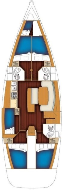 Bootsverleih Bénéteau Cyclades 50.5 Sukošan Samboat