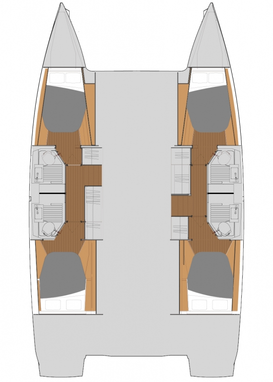 Ein Fountaine Pajot Astrea 42 mieten in Trogir
