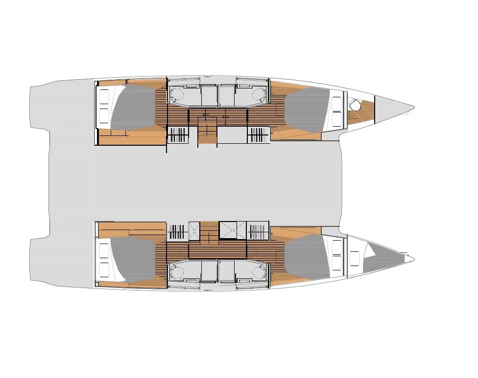 Vermietung Katamaran Fountaine Pajot mit Führerschein