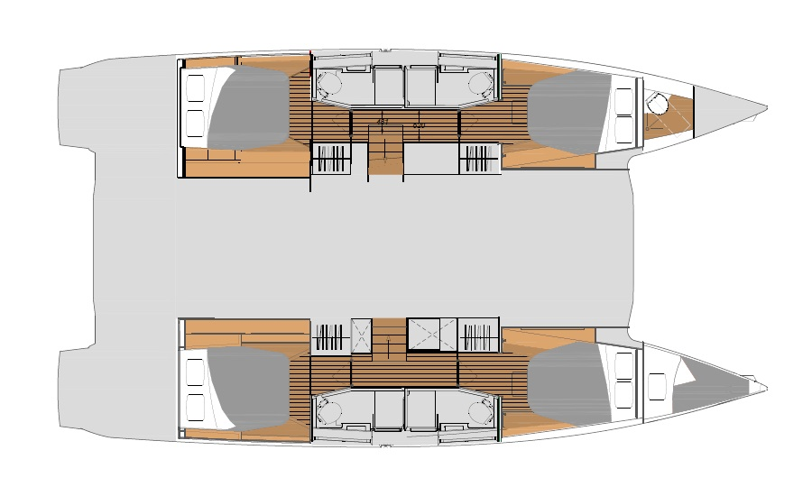 Fountaine Pajot Elba 45 mieten Seget Donji