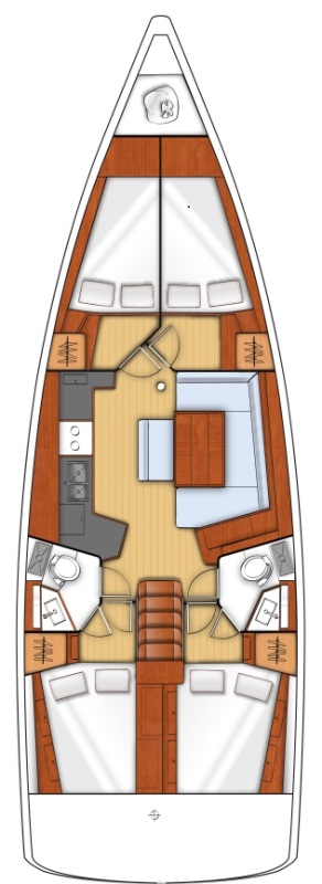 Segelboot mieten in Split - Bénéteau Oceanis 45