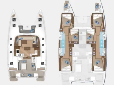 Boot mieten Álimos günstig Lagoon 50