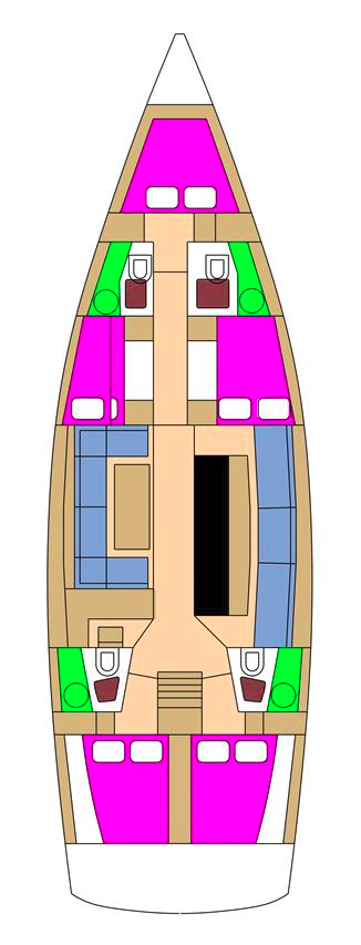 Vermietung Segelboot D&D Yacht mit Führerschein