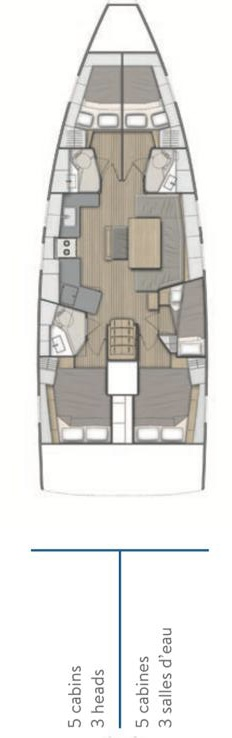 Vermietung Segelboot Bénéteau mit Führerschein