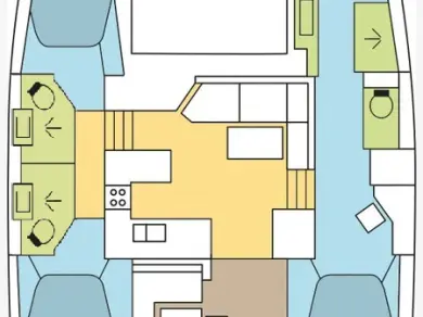 Bootsverleih Fountaine Pajot Astrea 42 Álimos Samboat