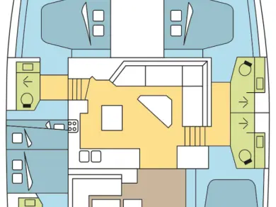 Katamaran mieten in Praslin Island - Fountaine Pajot Saona 47