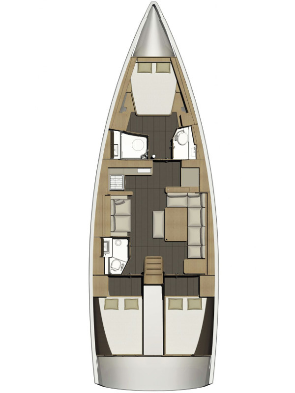 Boot mieten Primošten günstig Dufour 460 Grand Large