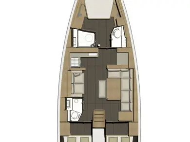 Boot mieten Primošten günstig Dufour 460 Grand Large