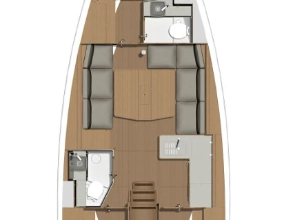 Segelboot mieten in Álimos - Dufour Dufour 390