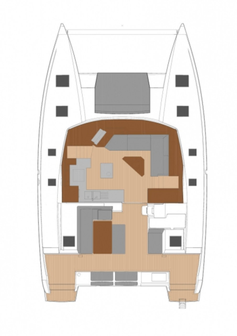 YachtCharter in Marsh Harbour - Fountaine Pajot Saona 47 auf SamBoat
