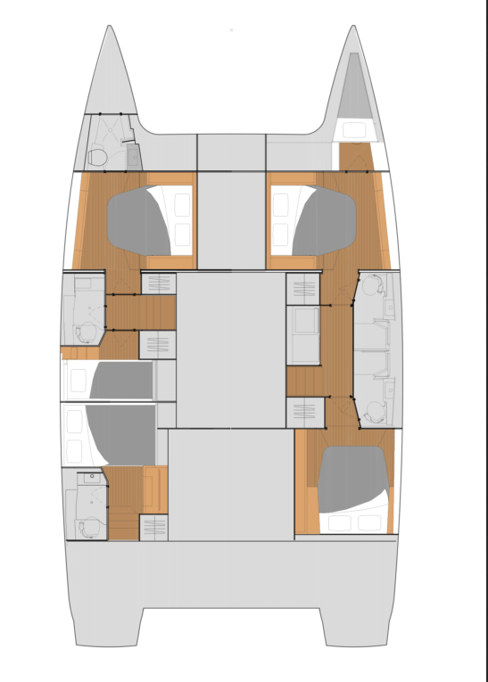 Vermietung Katamaran Fountaine Pajot mit Führerschein
