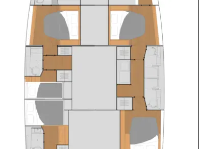 Vermietung Katamaran Fountaine Pajot mit Führerschein