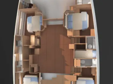 YachtCharter in Split - Dufour Dufour Catamarans 48 Sail auf SamBoat