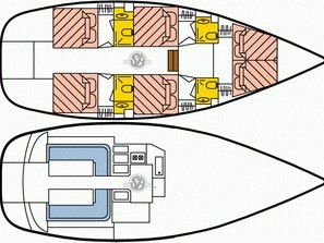 Boot mieten Primošten günstig Atoll 50